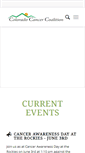 Mobile Screenshot of coloradocancercoalition.org